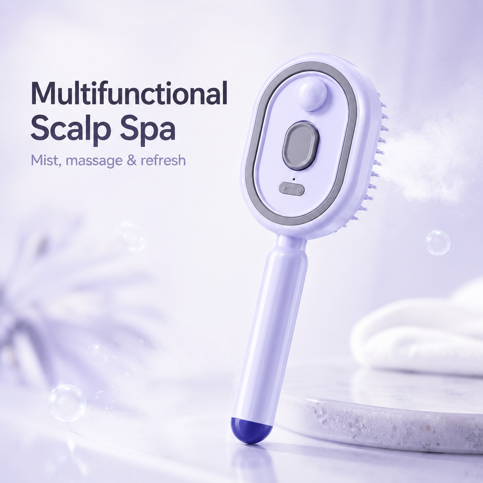 Electric Spray Air Cushion Massage Comb